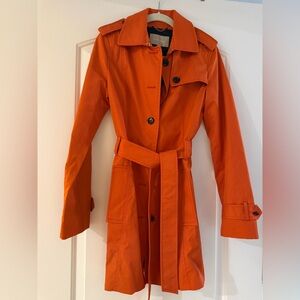 Banana Republic Orange Trench Coat